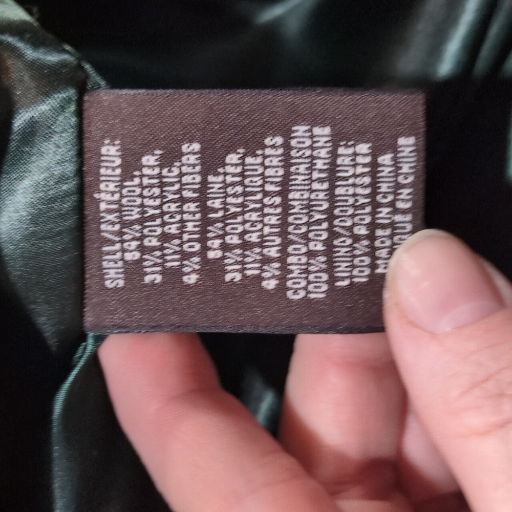 Badgley Mischka Women's Green Coat - Picture 8 of 10